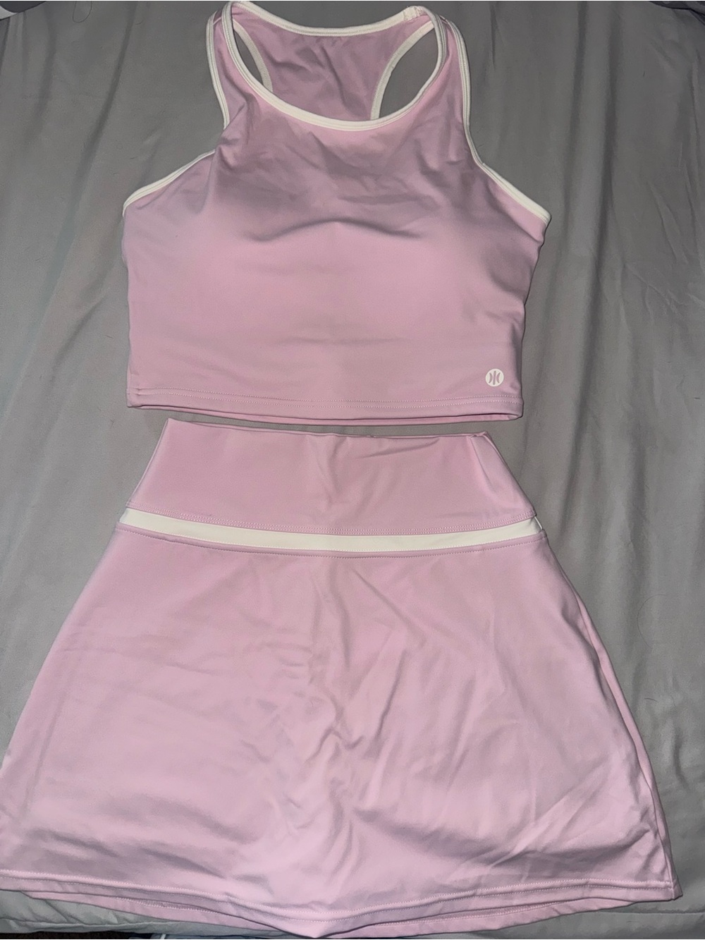Crop Top & Skort Active Set by Astoria Activewear